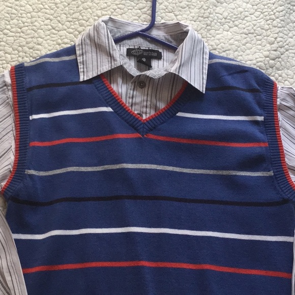 Pumpkin patch boy size 12 vested shirt - Picture 2 of 4